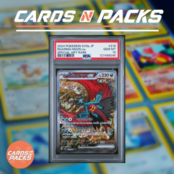 Carte Pokemon Roaring Moon 218 SAR Sv8a Terastal Festival PSA 10 🇯🇵🔥 - Image 1
