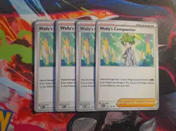 4x Wally's Compassion - 132/132 - ME01: Mega Evolution Pokemon Playset x4 - Image 1