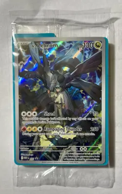 N's Zekrom #31 Pokemon Promo - Ascended Heroes SEALED - Image 1