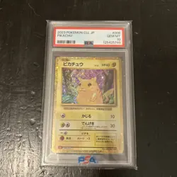 Pokemon TCG Pikachu classic collection Japanese psa 10 gem mint - Image 1
