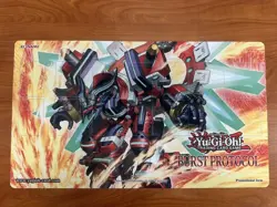 Yu-Gi-Oh! Burst Protocol Sneak Peek Mat - Borrelshroud Dragon - Image 1