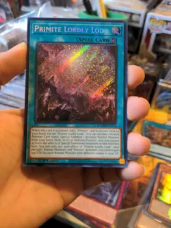 Yu-Gi-Oh! Primite Lordly Lode BLMM-EN172 Secret Rare 1st Edition Light Play YGO - Image 1