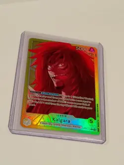 One Piece TCG Two Legends Kalgara Alt Art Leader OP08-098 English - Image 1