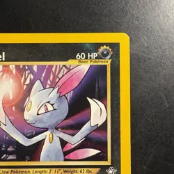 Pokemon Vintage First Edition Rare Sneasel Neo Genesis Card 25/111 WotC 2000 - Image 3