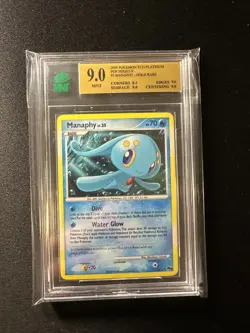 Manaphy - 2/17 - Holo Rare Pokemon POP Series 9 Promos MNT 9 Mint Card - Image 1