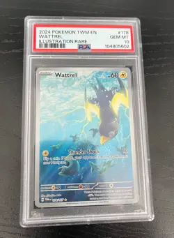 Pokemon 31 card lot + PSA 10 Wattrel illustration rare - Image 2