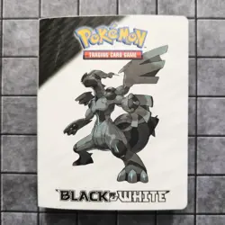 RARE Pokemon Black & White 2011 Mini Portfolio (Holds 60 Cards) BINDER ONLY - Image 1