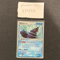 Pokemon Walrein ex EX Power Keepers Holo 99/108 2007 150 HP Card - Image 3