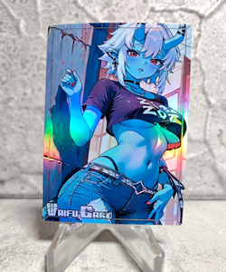 Soukaku ZZZ Trading Card Waifu Goddess Story Anime Girl holo Karte Manga Art - Image 1
