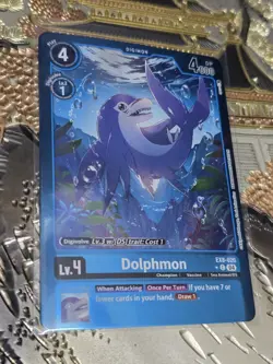 Digimon Card Game Dolphmon (Limited Foil) Common Chain of Liberation EX8-020 C - Image 1