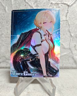 Evelyn ZZZ Trading Card Waifu Goddess Story Anime Girl holo Karte Manga Art - Image 1