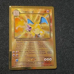 Pokemon 25th anniversary ultra premium celebrations Metal Charizard promo card - Image 1