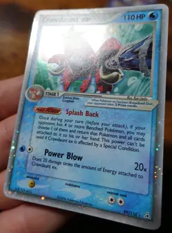 Crawdaunt ex 99/110 Holo EX Holon Phantoms Pokemon Card VLP-NM - Image 4