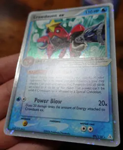 Crawdaunt ex 99/110 Holo EX Holon Phantoms Pokemon Card VLP-NM - Image 5