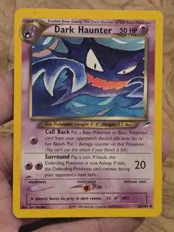 Dark Haunter - 36/105 - Pokemon Neo Destiny Unlimited Rare Card WOTC - Image 1