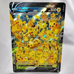 Pokemon TCG 25th Anniversary Celebrations Pikachu V-Union Oversize Promo Card c - Image 2