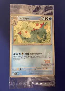 Pokemon TCG - Illustration Contest 2024 Promo Cards - SEALED (All 3 Promos) - Image 1