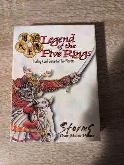 Legend of the Five Rings Trading Card Game Storms Over Matsu Palace - Image 1
