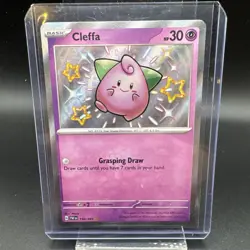 Cleffa 150/091 Baby Shiny Paldean Fates Pokemon Card - Image 1