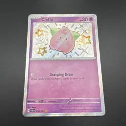 Cleffa 150/091 Baby Shiny Paldean Fates Pokemon Card - Image 2