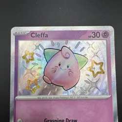 Cleffa 150/091 Baby Shiny Paldean Fates Pokemon Card - Image 3