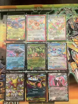 Pokemon Cards Binder 90 Cards Holo Near Mint Or Better - Image 2