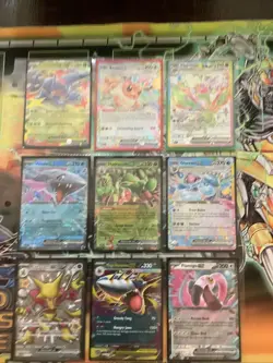 Pokemon Cards Binder 90 Cards Holo Near Mint Or Better - Image 3