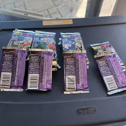 33 Vintage Dragon Ball Z World Games Saga Booster Pack New/Sealed Trade Cards - Image 2