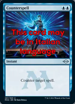MTG COUNTERSPELL EXC - CONTROMAGIA - MH2 - MAGIC - Image 1