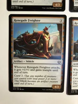 4x Mtg Kaladesh Renegade Freighter NM Magic Karte Magic The Gathering - Image 2