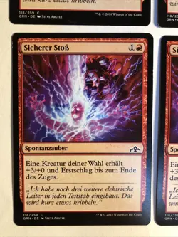 4x Mtg Guilds Of Ravnica Sicherer Stoß NM Magic The Gathering - Image 2