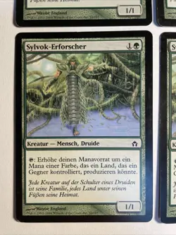 4x Mtg Fifth Dawn Sylvok-Erforscher PL/EX Magic Karte Magic The Gathering - Image 2