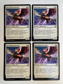 4x Mtg Ikoria Lair Of Behemoth Blitzsturm-Capridor NM/M Magic The Gathering - Image 1