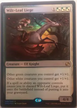 Noble Feale de Feuilleterne PREMIUM / FOIL - Modern Masters Wilt-Leaf Liege Mtg - Image 1