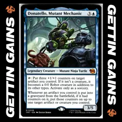 Donatello, Mutant Mechanic - 0036 - M - Non-Foil - TMNT - MTG - NM/M - Image 1