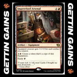 Improvised Arsenal - 0092 - R - Non-Foil - TMNT - MTG - NM/M - Image 1