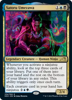 MTG Kamigawa Neon Dynasty - Satoru Umezawa - Image 1