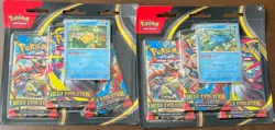 Pokemon Mega Evolution (2) 3-Pack Blisters, Psyduck AND Golduck -NEW/SEALED - Image 1