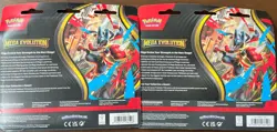 Pokemon Mega Evolution (2) 3-Pack Blisters, Psyduck AND Golduck -NEW/SEALED - Image 2