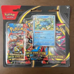 Pokemon Mega Evolution (2) 3-Pack Blisters, Psyduck AND Golduck -NEW/SEALED - Image 4