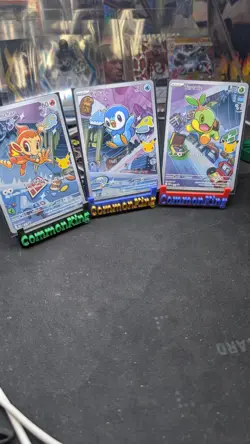 Pokemon TCG Chimchar Turtwig Piplup First Partner Illustration Collection Promo - Image 1