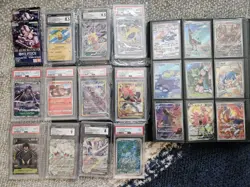 One Piece Pokemon Binder Lot x 195 Charizard, Chinese Exclusive, Graded, PSA - Image 1