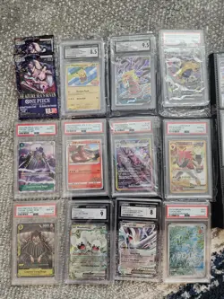 One Piece Pokemon Binder Lot x 195 Charizard, Chinese Exclusive, Graded, PSA - Image 3