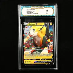TQG 9 MINT 2022 Pokemon ENG Boltund V SWSH219 Promo - Image 1