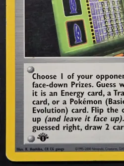 Pokemon TCG: Neo Genesis Card-Flip Game (92/111) 1st Edition *Moderate Play* - Image 5