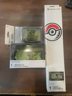 Pokemon TCG Game Boy Inspired Opening Scene Playmat, Deck Box, and Sleeves - Image 1