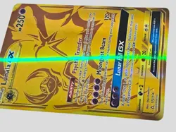 Lunala GX 172/156 Gold Secret Rare Ultra Prism Pokemon Card Full Art Legendary - Image 5