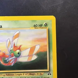 Pokemon Vintage Neo Discovery Yanma 36/75 Non-holo Rare WotC - Image 3