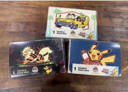 Pokemon World Championships 2025 Anaheim All 3 Double Deck Box Bundle - Image 1