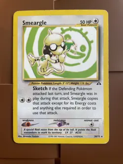 Smeargle 30/75 Neo Discovery Pokemon TCG - Image 3